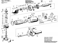 Bosch 0 602 308 031 ---- Hf-Angle Grinder Spare Parts